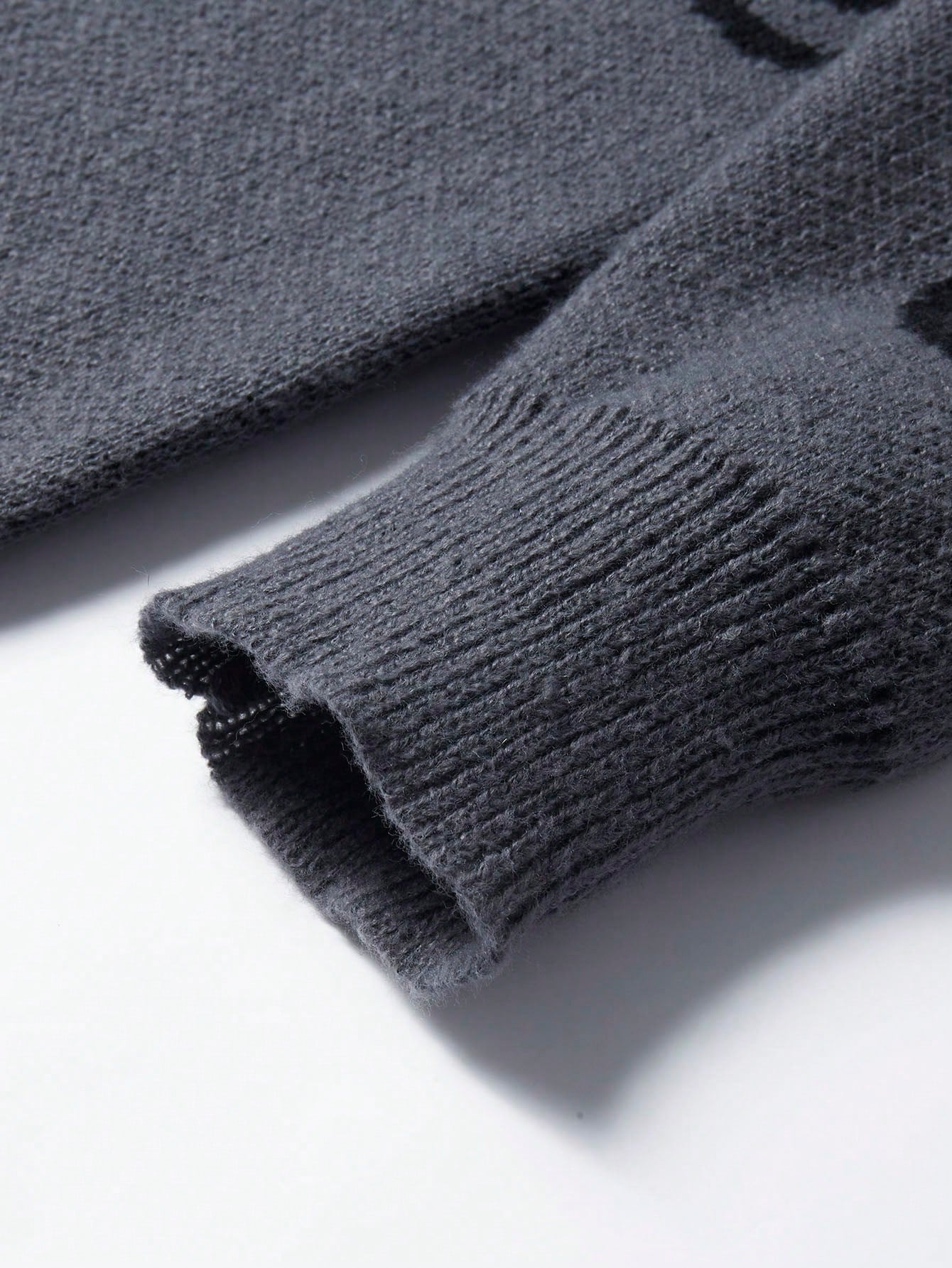 Manfinity EMRG Men Halloween Skeleton Pattern Drop Shoulder Graphic Color Block Pullover Sweater Halloween Street Wear Long Sleeve Sweater, for Party, Friends, for Fall Winter