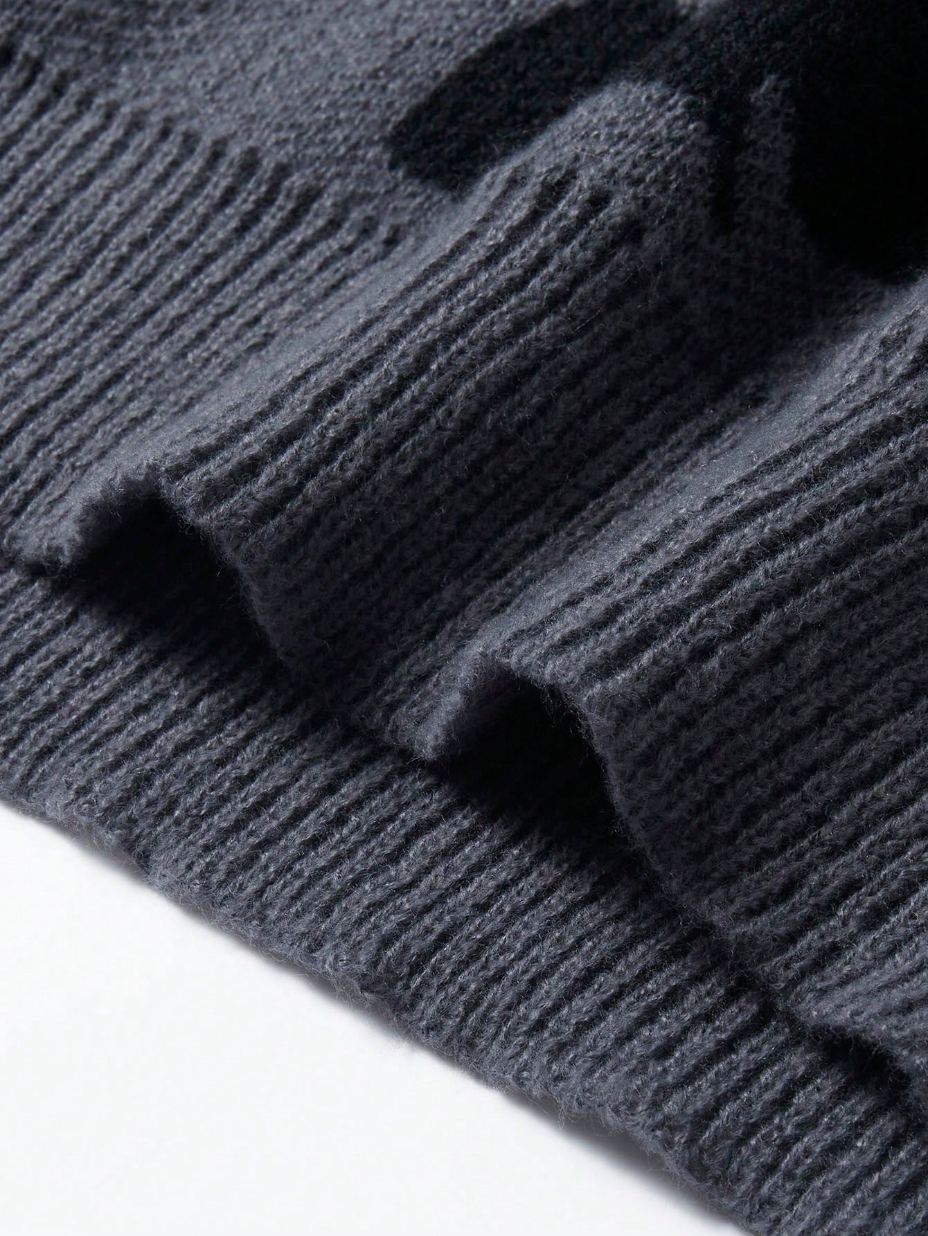 Manfinity EMRG Men Halloween Skeleton Pattern Drop Shoulder Graphic Color Block Pullover Sweater Halloween Street Wear Long Sleeve Sweater, for Party, Friends, for Fall Winter